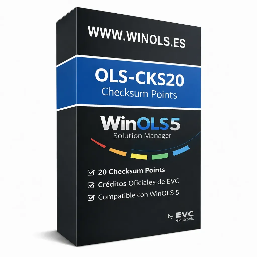[OLS-CKS20_] OLS-CKS20 Checksum Points | 20 Credits WinOLS Solution Manager _