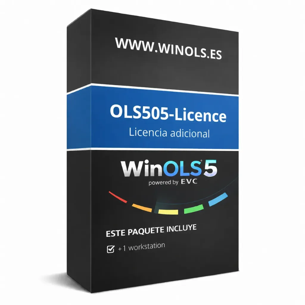 [OLS505-licence_] Software WinOLS® 5 – Licencia adicional OLS505-licence _