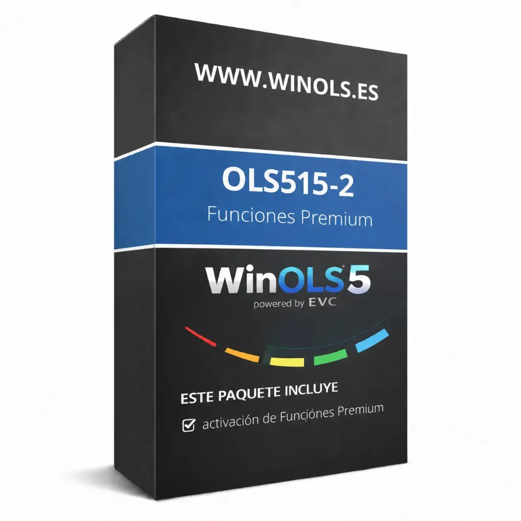 [OLS515-2_] Software WinOLS® 5 – Licencia OLS515-2 Funciones premium _